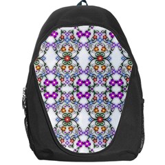 Floral Ornament Baby Girl Design Backpack Bag by Amaryn4rt