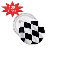 Flag Chess Corse Race Auto Road 1 75  Buttons (100 Pack)  by Amaryn4rt