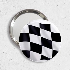 Flag Chess Corse Race Auto Road 2 25  Handbag Mirrors