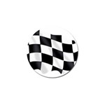 Flag Chess Corse Race Auto Road Golf Ball Marker Front