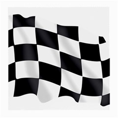 Flag Chess Corse Race Auto Road Medium Glasses Cloth by Amaryn4rt