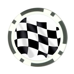 Flag Chess Corse Race Auto Road Poker Chip Card Guard by Amaryn4rt