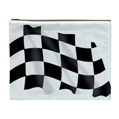 Flag Chess Corse Race Auto Road Cosmetic Bag (xl) by Amaryn4rt