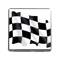 Flag Chess Corse Race Auto Road Memory Card Reader (square) by Amaryn4rt