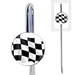 Flag Chess Corse Race Auto Road Book Mark Front