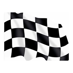 Flag Chess Corse Race Auto Road Double Sided Flano Blanket (mini)  by Amaryn4rt