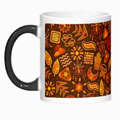 Pattern Background Ethnic Tribal Morph Mugs by Amaryn4rt