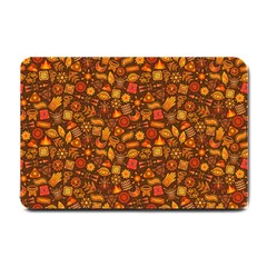 Pattern Background Ethnic Tribal Small Doormat  by Amaryn4rt