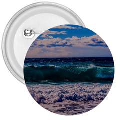 Wave Foam Spray Sea Water Nature 3  Buttons