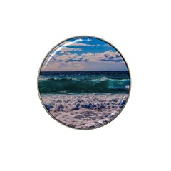 Wave Foam Spray Sea Water Nature Hat Clip Ball Marker by Amaryn4rt