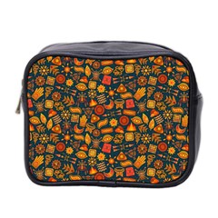 Pattern Background Ethnic Tribal Mini Toiletries Bag 2-side