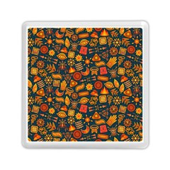 Pattern Background Ethnic Tribal Memory Card Reader (square)  by Amaryn4rt