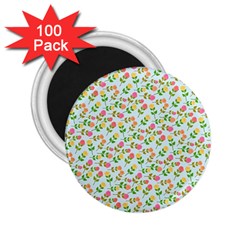 Flowers Roses Floral Flowery 2.25  Magnets (100 pack) 