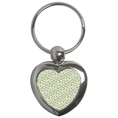 Flowers Roses Floral Flowery Key Chains (Heart) 