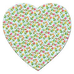 Flowers Roses Floral Flowery Jigsaw Puzzle (Heart)