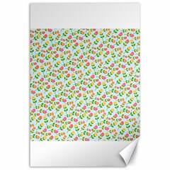 Flowers Roses Floral Flowery Canvas 24  x 36 