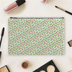 Flowers Roses Floral Flowery Cosmetic Bag (Large) 