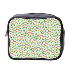 Flowers Roses Floral Flowery Mini Toiletries Bag 2-Side