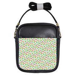 Flowers Roses Floral Flowery Girls Sling Bags