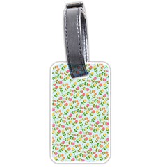 Flowers Roses Floral Flowery Luggage Tags (One Side) 