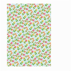 Flowers Roses Floral Flowery Large Garden Flag (two Sides) by Amaryn4rt