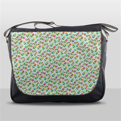 Flowers Roses Floral Flowery Messenger Bags