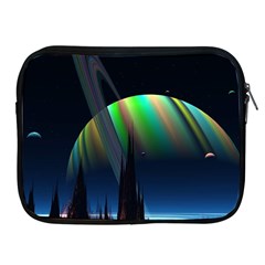 Planets In Space Stars Apple Ipad 2/3/4 Zipper Cases by Amaryn4rt