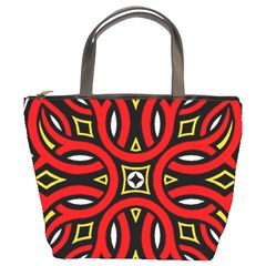 Traditional Art Pattern Bucket Bags by Amaryn4rt