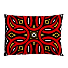 Traditional Art Pattern Pillow Case by Amaryn4rt