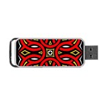 Traditional Art Pattern Portable USB Flash (One Side) Front