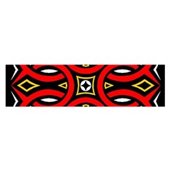 Traditional Art Pattern Satin Scarf (oblong)