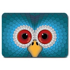 Bird Eyes Abstract Large Doormat 