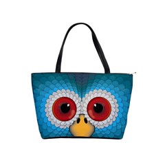 Bird Eyes Abstract Shoulder Handbags by Amaryn4rt