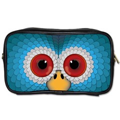 Bird Eyes Abstract Toiletries Bags 2-side by Amaryn4rt