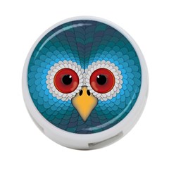 Bird Eyes Abstract 4-port Usb Hub (two Sides)  by Amaryn4rt