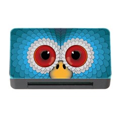 Bird Eyes Abstract Memory Card Reader With Cf by Amaryn4rt