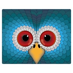 Bird Eyes Abstract Double Sided Flano Blanket (medium) 