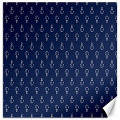 Anchor Pattern Canvas 16  X 16  