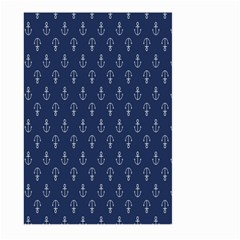 Anchor Pattern Large Garden Flag (two Sides) by Amaryn4rt