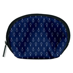 Anchor Pattern Accessory Pouches (medium)  by Amaryn4rt