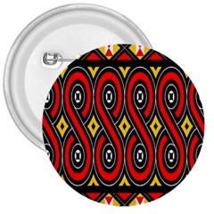 Toraja Traditional Art Pattern 3  Buttons