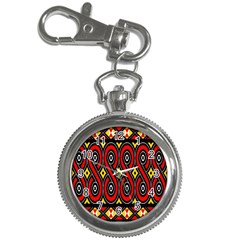 Toraja Traditional Art Pattern Key Chain Watches