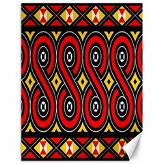 Toraja Traditional Art Pattern Canvas 18  X 24  