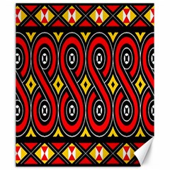 Toraja Traditional Art Pattern Canvas 20  X 24   by Amaryn4rt