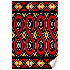 Toraja Traditional Art Pattern Canvas 20  X 30   by Amaryn4rt