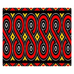 Toraja Traditional Art Pattern Double Sided Flano Blanket (small) 