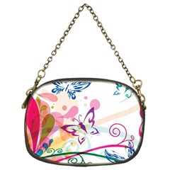 Butterfly Vector Art Chain Purses (one Side)  by Amaryn4rt