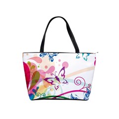 Butterfly Vector Art Shoulder Handbags by Amaryn4rt