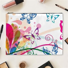 Butterfly Vector Art Cosmetic Bag (xl) by Amaryn4rt