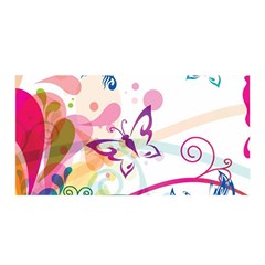 Butterfly Vector Art Satin Wrap by Amaryn4rt